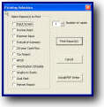 Analysis Print Menu