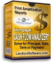 Mortgage Cash Flow Analyzer Software